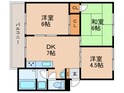 コ－ポ前田の間取図