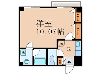 間取図 プラネシア星の子山科駅前