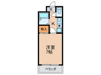 間取図 カ－サグランテ竹島