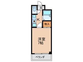 間取図 カ－サグランテ竹島