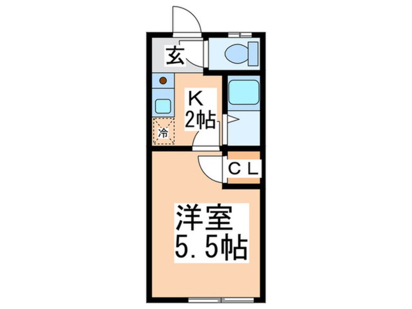 間取図 ハイツ若草