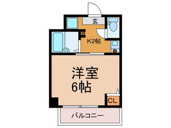 間取図 真法院フラット