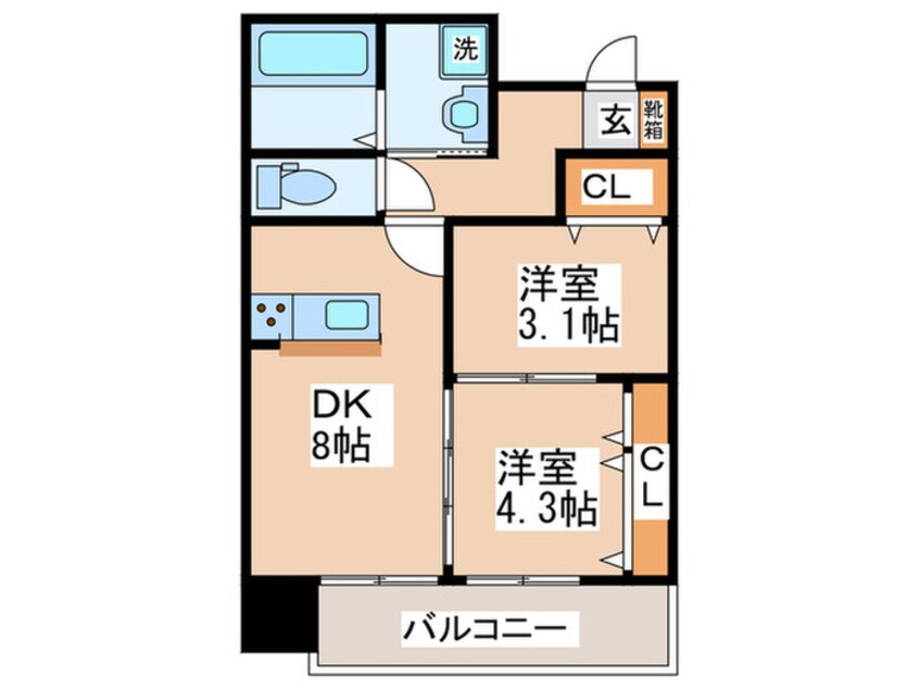 間取図 永楽ハイツ