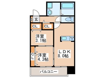 間取図 永楽ハイツ