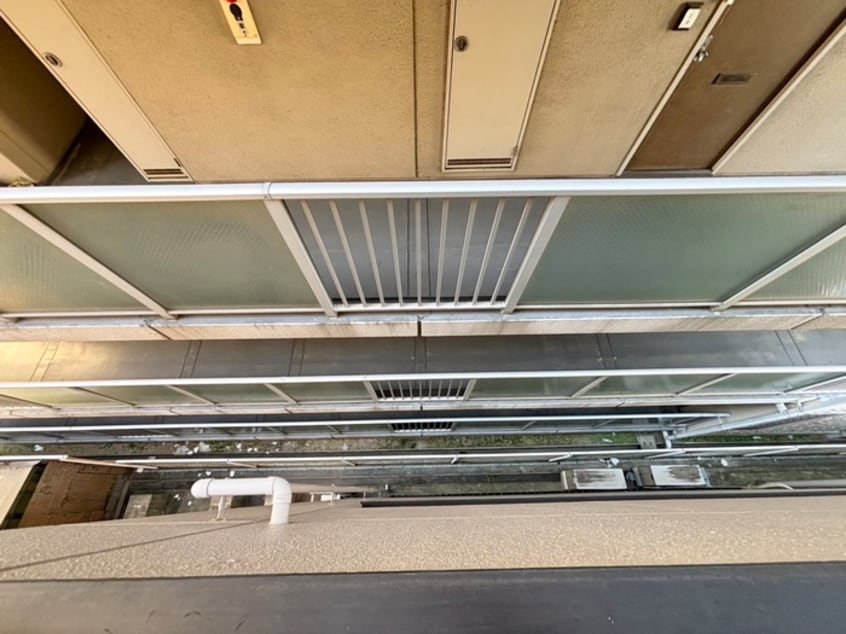 室内からの展望 永楽ハイツ