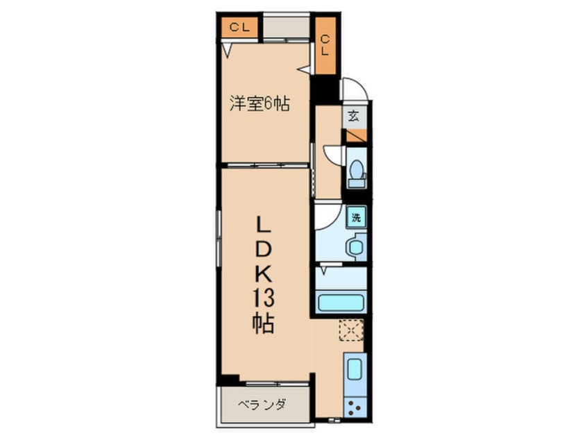 間取図 ガーデンハイム　久御山