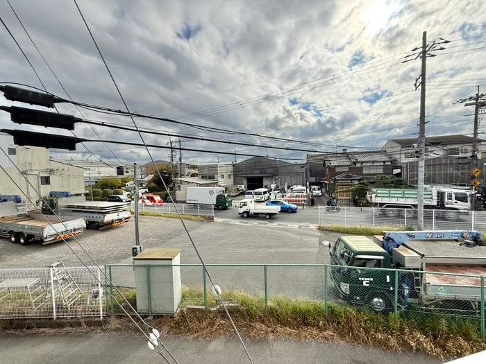 室内からの展望 ガーデンハイム　久御山