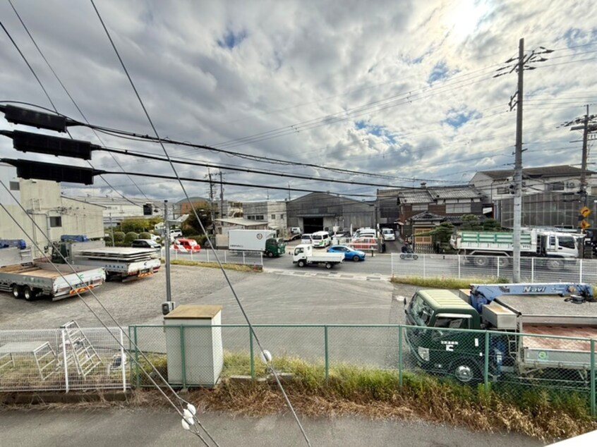 室内からの展望 ガーデンハイム　久御山