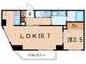 STELLA LUCE 北野坂 1LDKの間取り
