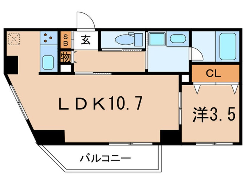 間取図 STELLA LUCE 北野坂
