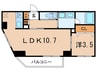 STELLA LUCE 北野坂 1LDKの間取り