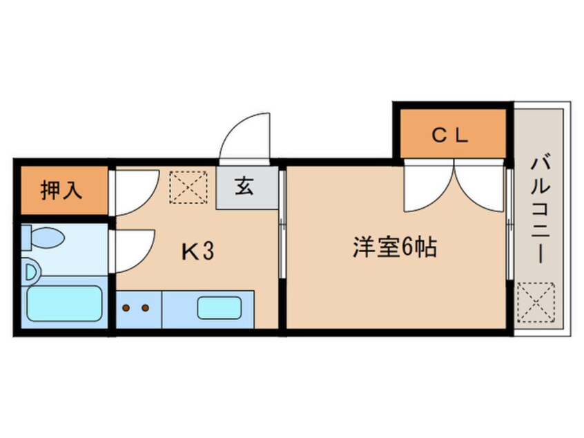 間取図 弥栄香ハイツ