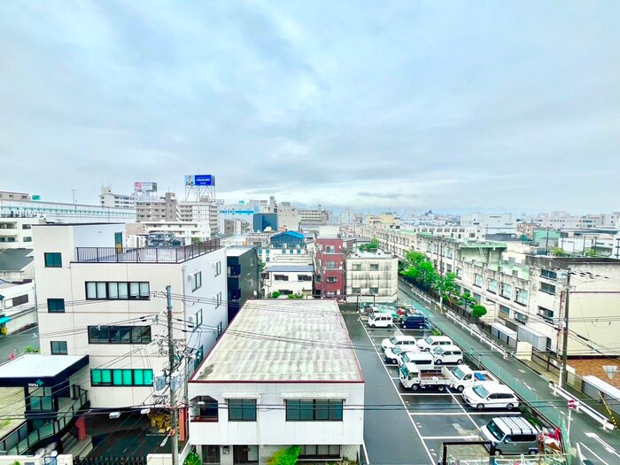 室内からの展望 プリムコート深江橋