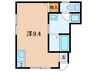 プリッ２御崎 1Rの間取り