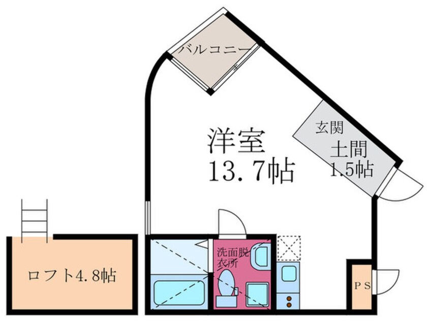 間取図 Ｓ-ＣＯＵＲＴ