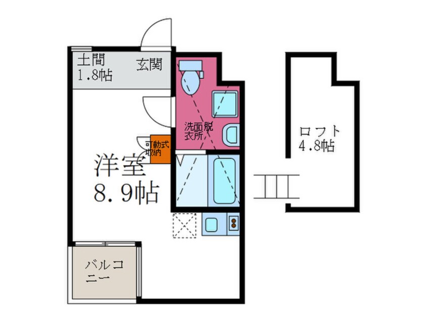 間取図 Ｓ-ＣＯＵＲＴ