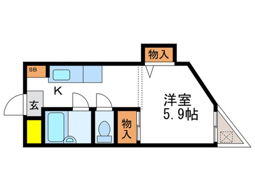 間取図 アン・ブランシュ