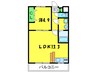 ＰＡＬＡＳＴ 1LDKの間取り