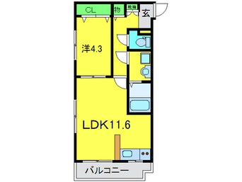 間取図 ＰＡＬＡＳＴ