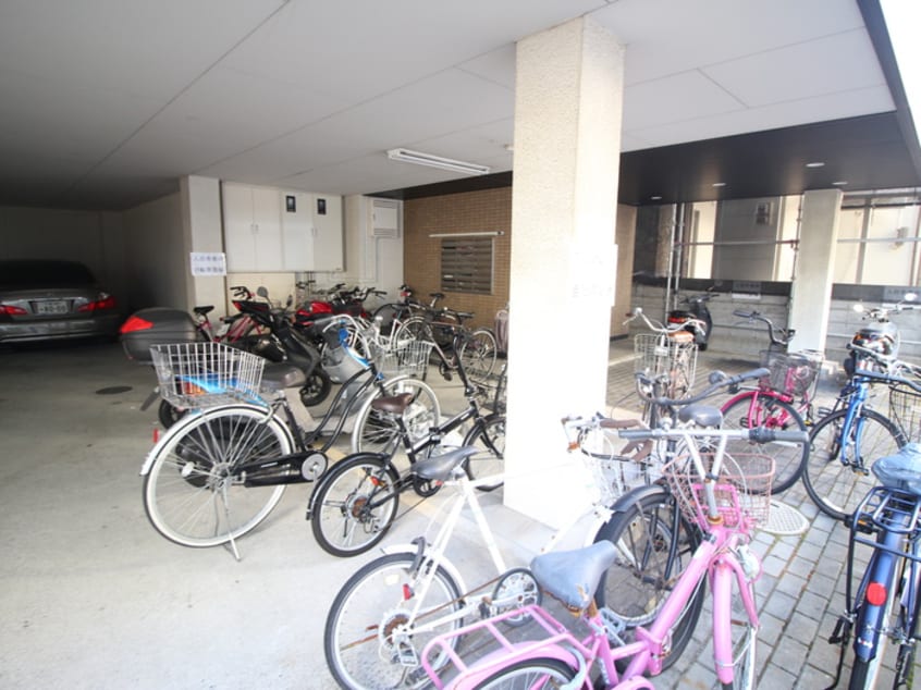 駐輪場 サンライズハイツ2号館
