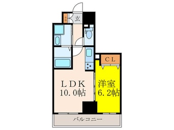 間取図 TOPAZ江坂