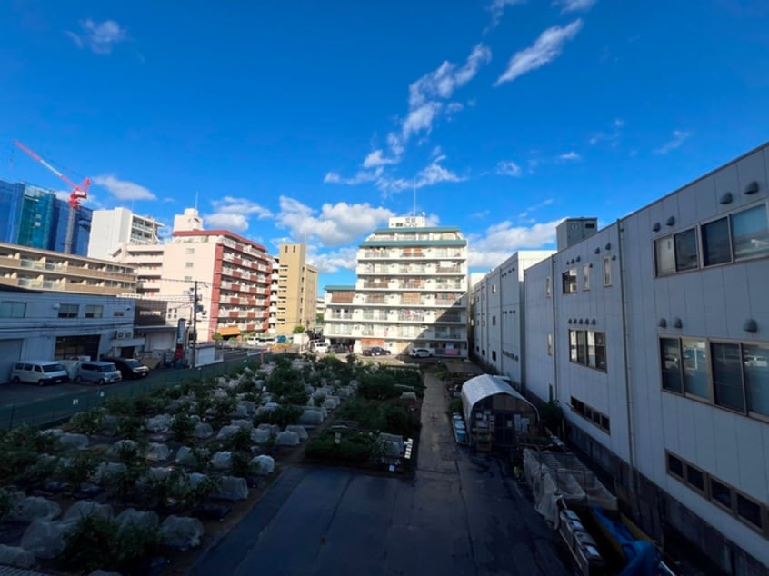 室内からの展望 TOPAZ江坂
