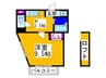 ＡＢＥＥＹ　ＲＯＡＤ 1Kの間取り