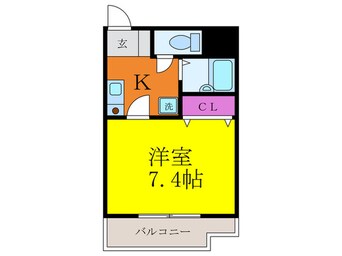 間取図 アーネスト山手Ⅱ