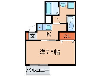 間取図 エル　中山手