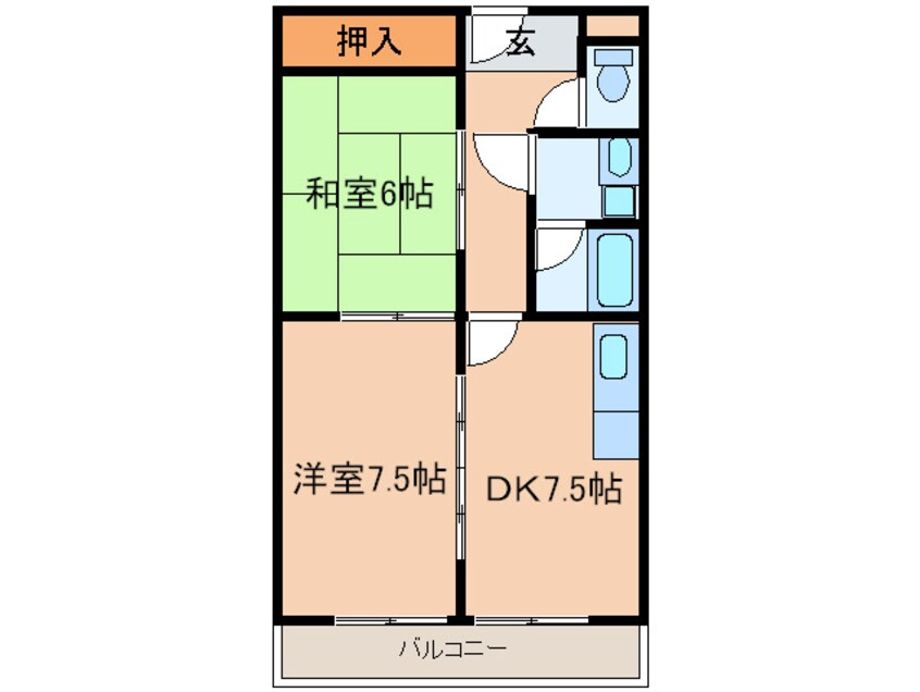 間取図 新伊丹シャネル