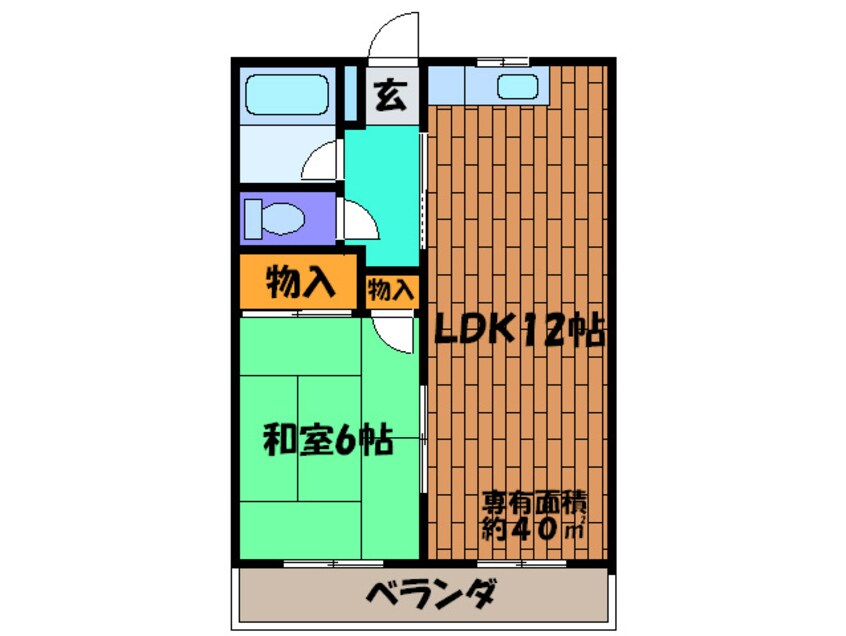 間取図 トリプルステーション菱屋西