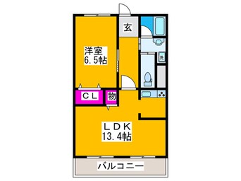 間取図 サンライフ住之江