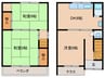 南村様貸家 3DKの間取り