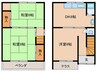 南村様貸家 3DKの間取り
