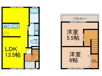 間取図 加茂リノベテラス