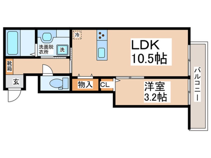 間取図 パーシモン中もず