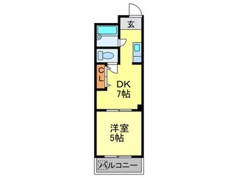 間取図 大宝枚岡グリーンヒルズ