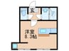 ＵＰ　ＧＲＡＮＤ菅原 1Rの間取り