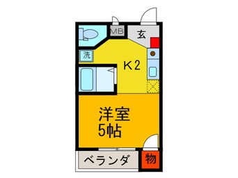 間取図 ブルースターＧ１