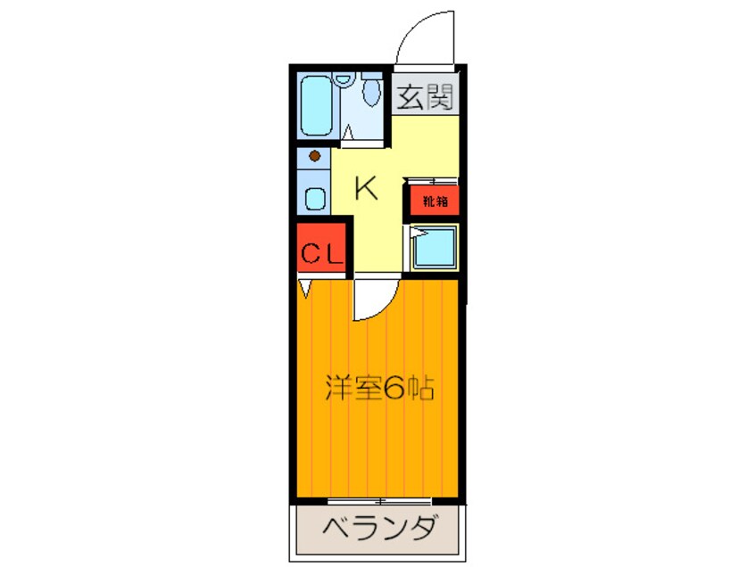 間取図 グランブール鳥居本