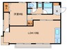 第二Ｎビル 1LDKの間取り
