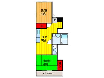 間取図 エスシ－ハイツ