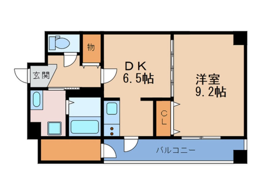 間取図 アイビス新梅田