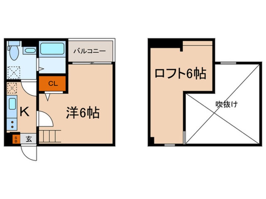 間取図 ロワジール東須磨