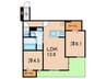 La Maison林崎 2LDKの間取り