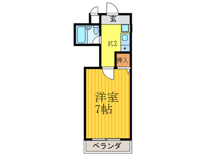 間取図 ブレアコ－ト北山