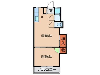 間取図 朝日マンション