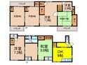 仮）花屋敷１丁目戸建の間取図