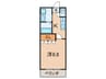 Sans luce 1Kの間取り