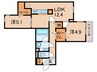 Maison　renard 2LDKの間取り